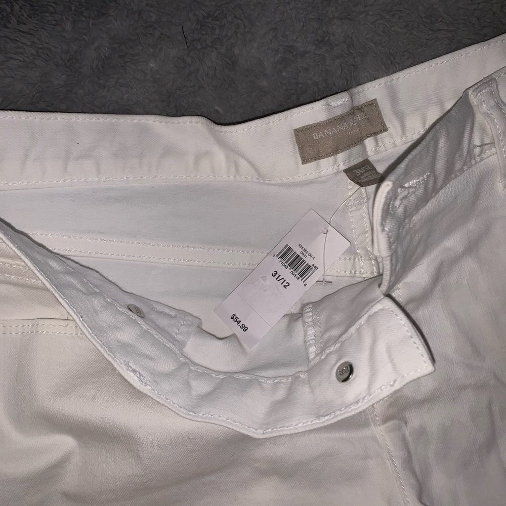 Banana Republic White Shorts